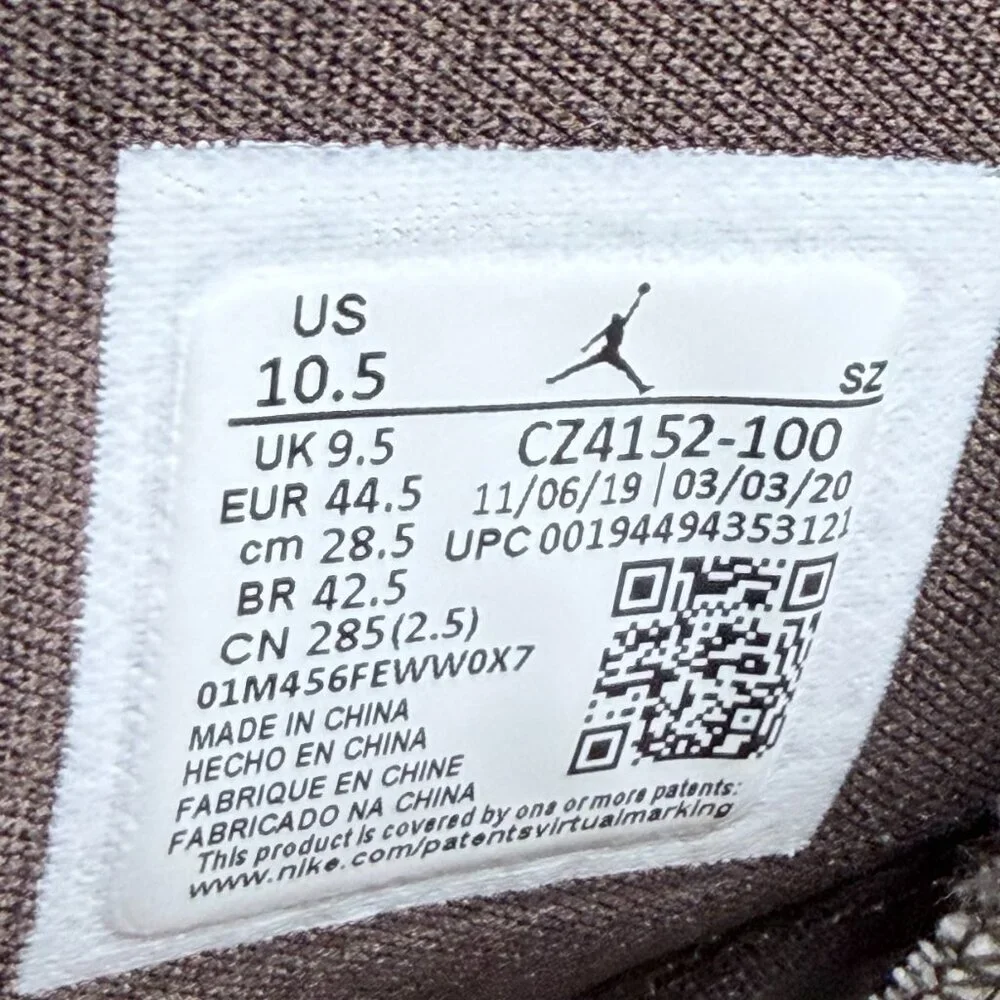Air Jordan 6 Retro 'Quai 54 - Sail Gum'
